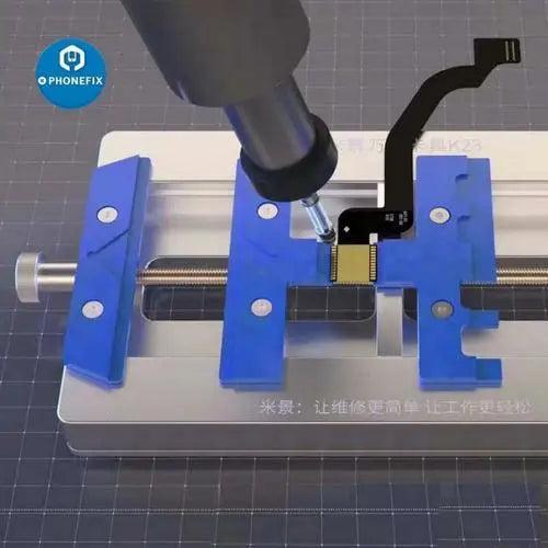 MJ K23 Dual Shaft PCB Soldering Holder For Phone Repair Tool - Image 7