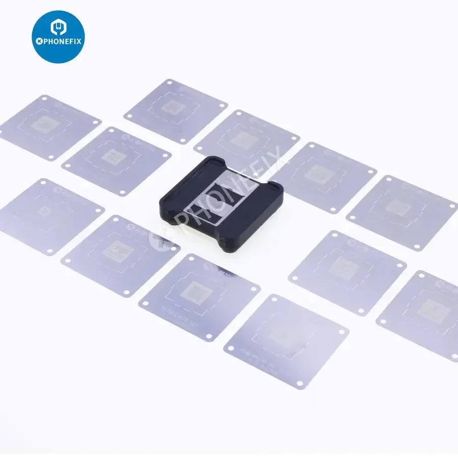 MJ Z21 MAX CPU Reballing Stencil For iPhone 6-16 Pro Max Repair - Image 7
