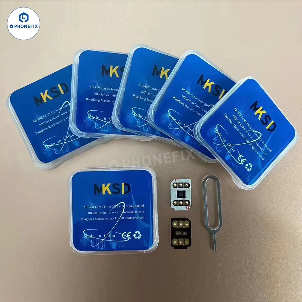 MKSD iOS 18 SIM Unlock Card with Single-sided Adhesive For iPhone 16 Series - Image 3