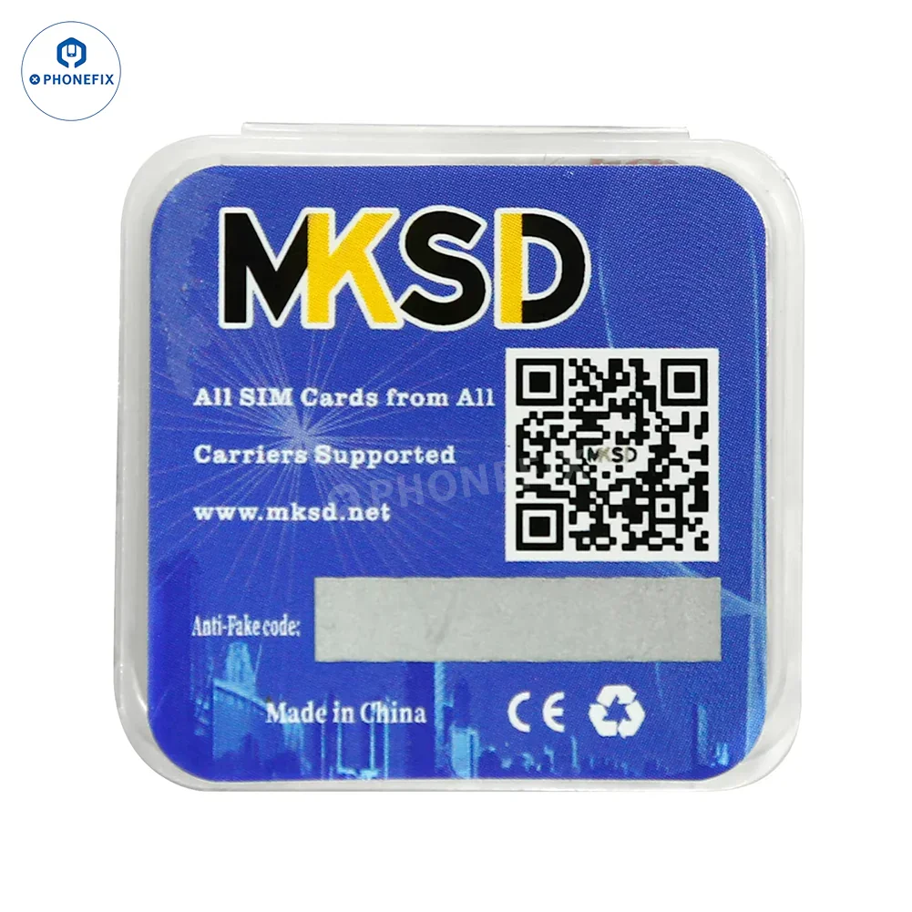 MKSD iOS 18 SIM Unlock Card with Single-sided Adhesive For iPhone 16 Series - Image 4