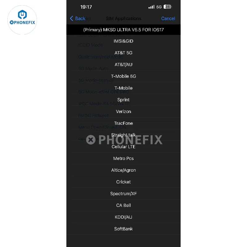 MKSD Ultra Unlock Card Fixes iOS17 iPhone 15 Invalid SIM Error - Image 5