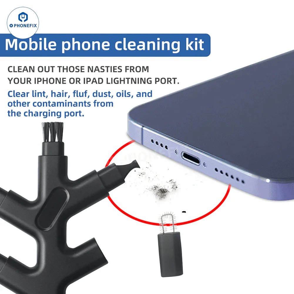 Mobile Phone Cleaning Kit Charging Port Headphones Cleaner - Image 2