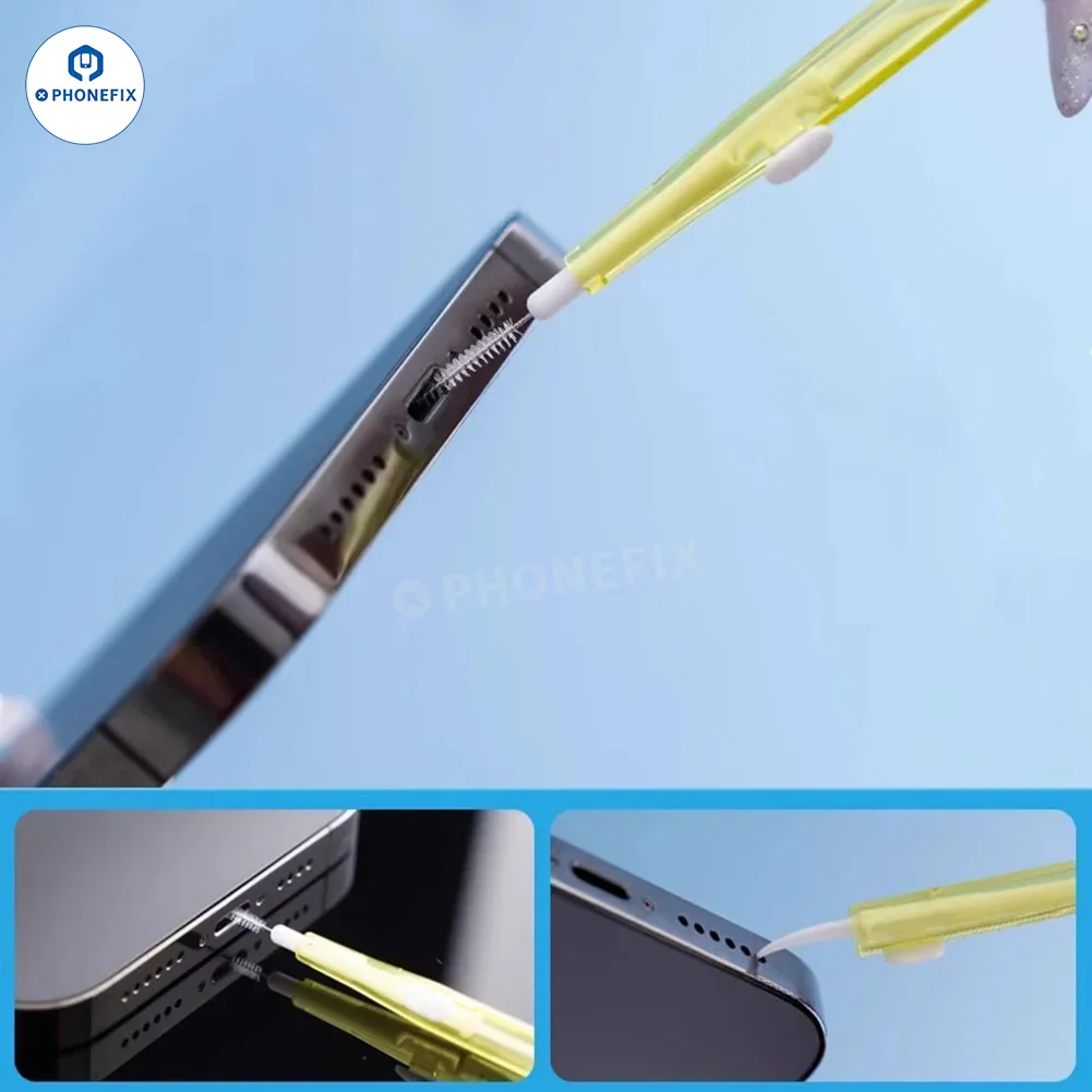 Mobile Phone Hole Cleaning Brush Charging Port Dust Removal Tool - Image 2