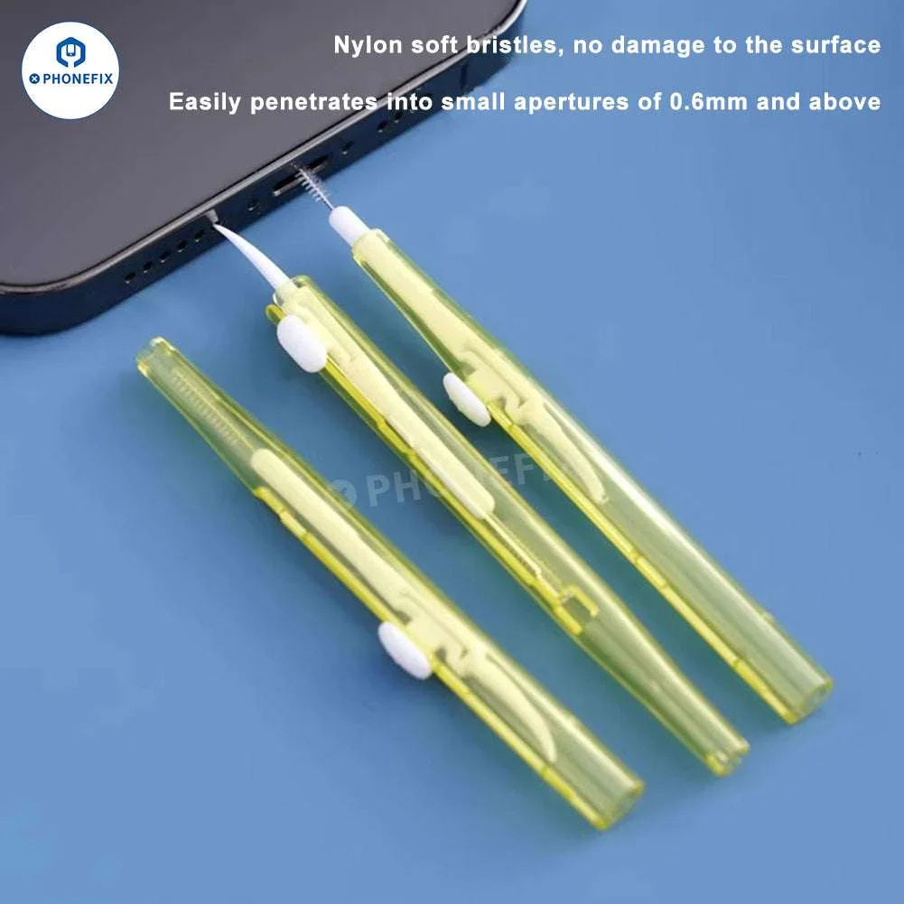 Mobile Phone Hole Cleaning Brush Charging Port Dust Removal Tool - Image 3