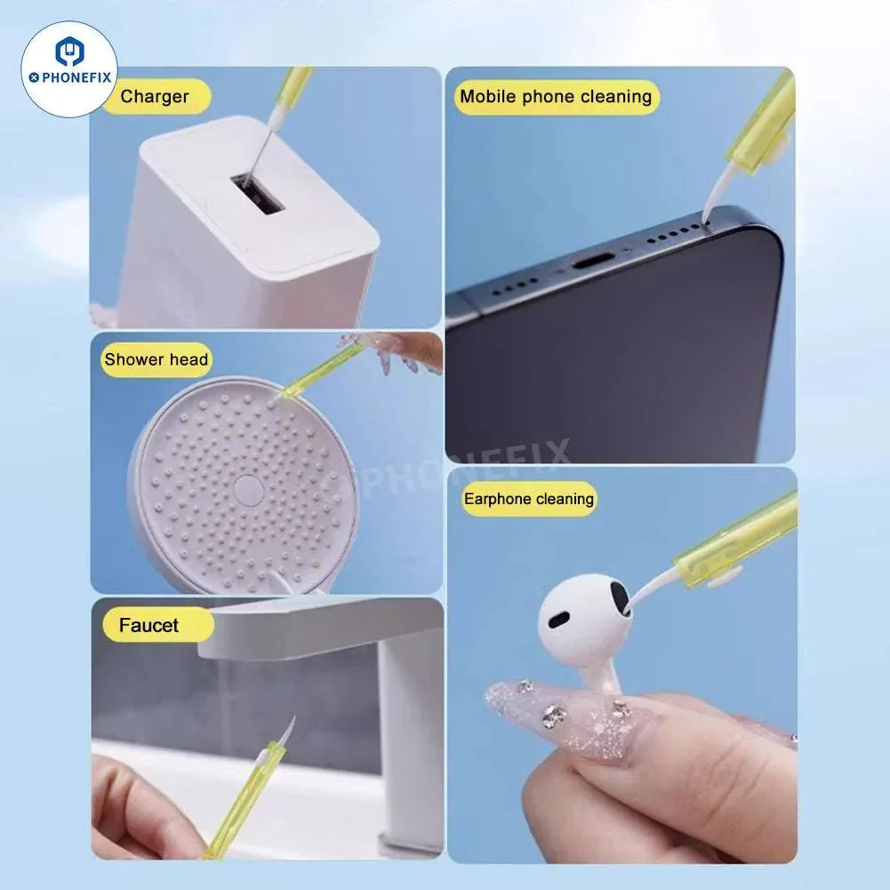 Mobile Phone Hole Cleaning Brush Charging Port Dust Removal Tool - Image 6