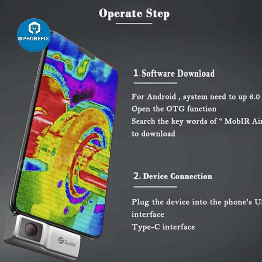 MobIR Air Thermal Imaging Camera for Type-C IOS PCB Diagnosis - Image 8
