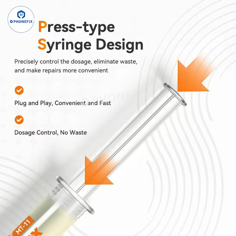 MobiTool MT-11 Clear Lead-free Soldering Flux for Phone PCB IC Repair - Image 2