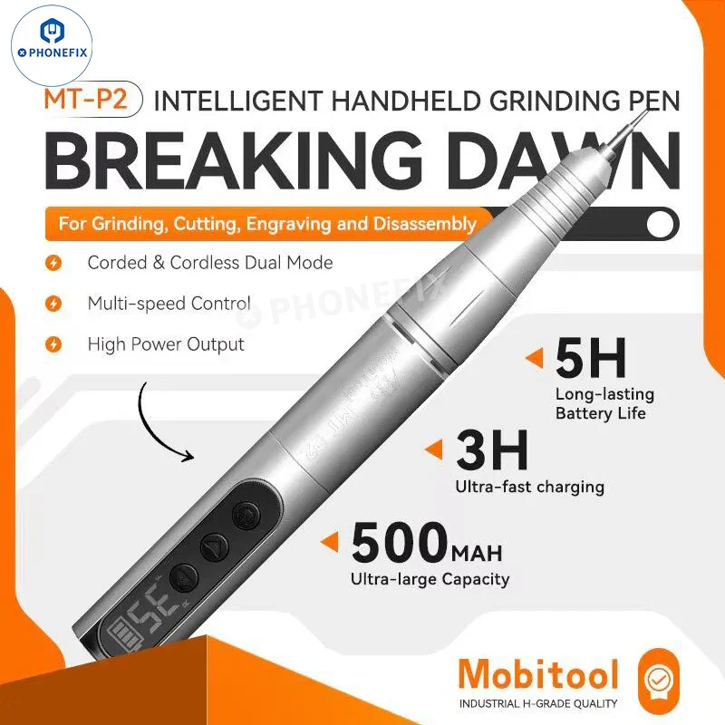 MobiTool MT-P2 Smart Handheld Grinding Pen for Phone Repair - Image 2