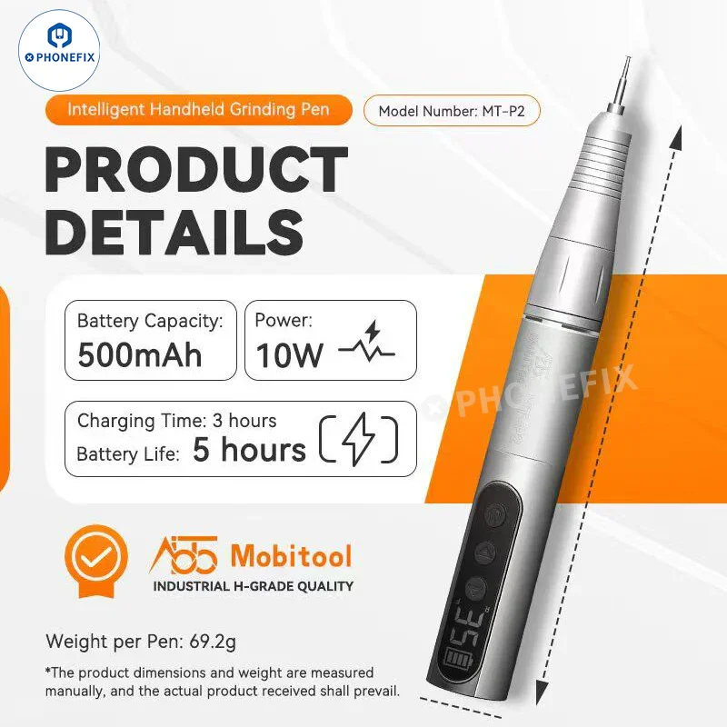 MobiTool MT-P2 Smart Handheld Grinding Pen for Phone Repair - Image 7