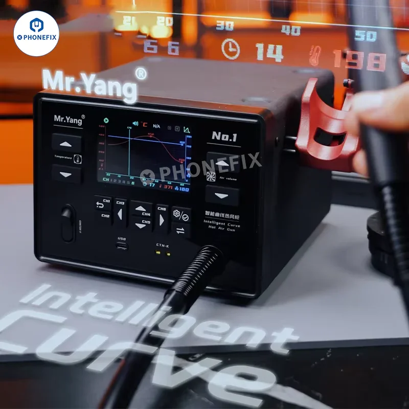 Mr.Yang No.1 Hot Air Gun YCS Smart Curve BGA Rework Station - Image 4