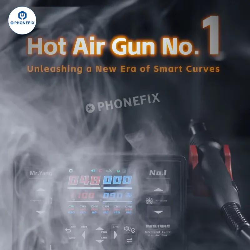 Mr.Yang No.1 Hot Air Gun YCS Smart Curve BGA Rework Station - Image 5