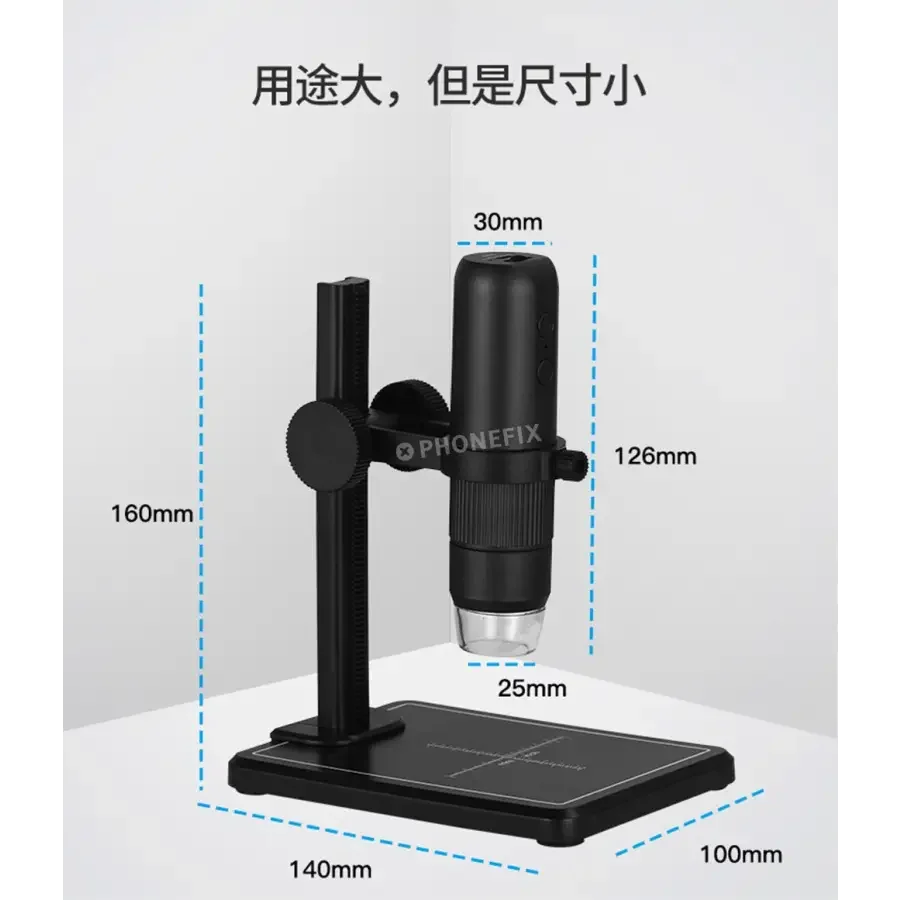 MS5 1000X WiFi USB Digital HD Electronic Microscope For PCB Inspection - Image 4