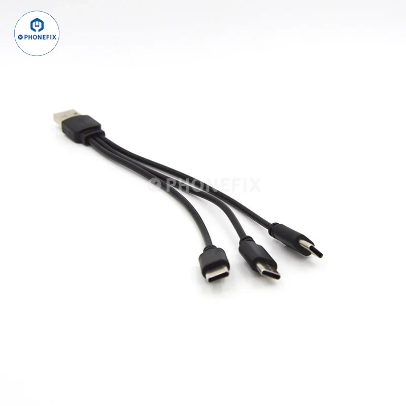 Multi-function 3-in-1 Type-C Interface Charging Data Cable - Image 3