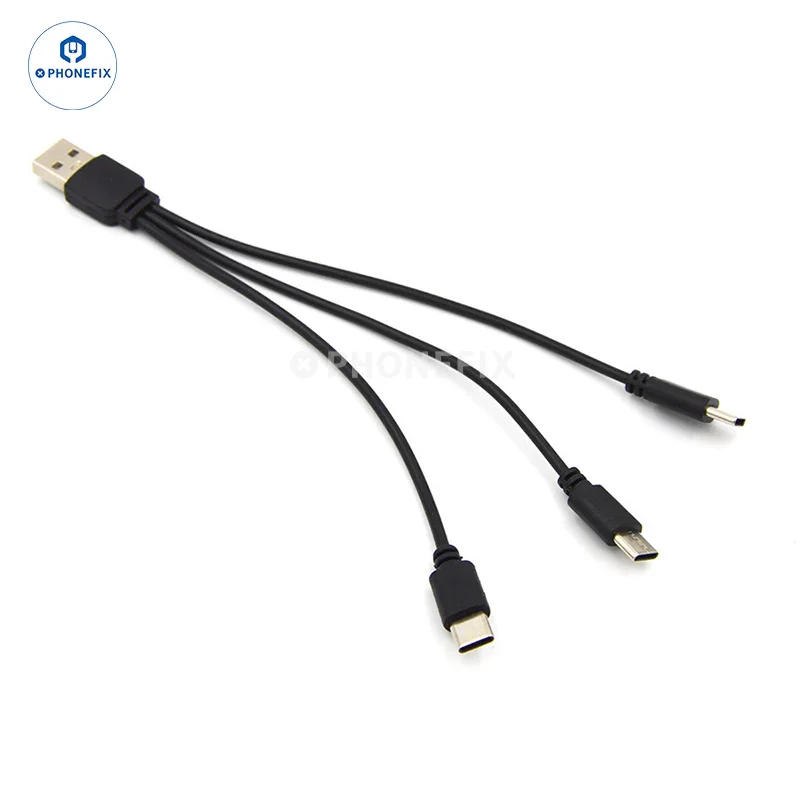 Multi-function 3-in-1 Type-C Interface Charging Data Cable - Image 7