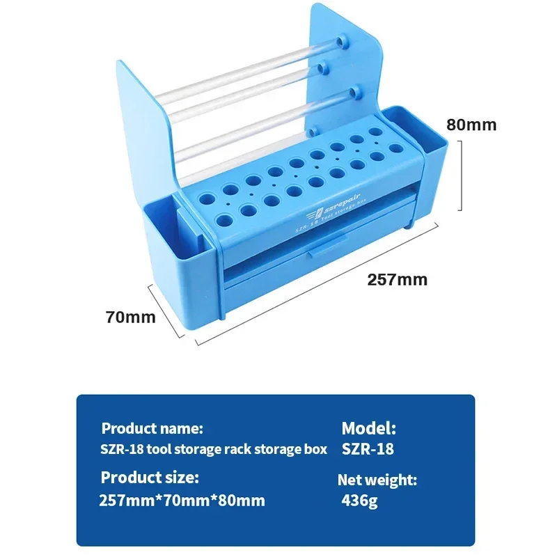 Multi-functional Plastic Storage Box For Phone Repair Tools Organizer - Image 9