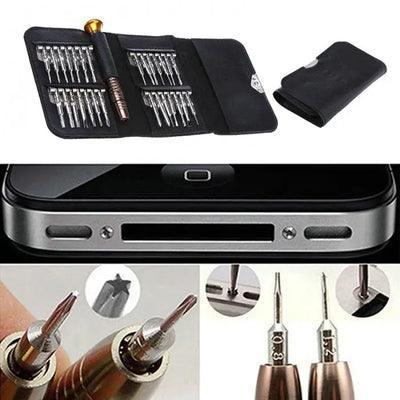 Multi-Purpose Pocket Screwdriver Set Screen Opening Tool Repair Kit - Image 4