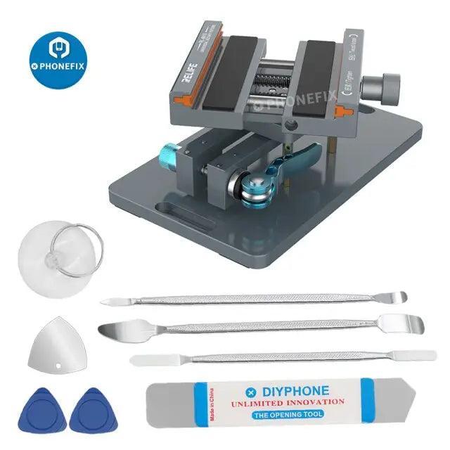 Multi-Purpose Rotatable Holder Fixture Back Rear Glass Remover For iPhone - Image 5