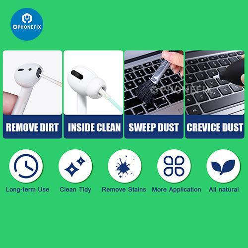 Multifunction Cell Phone Earbud Tablet Laptop Cleaning Brush Toolkit - Image 9