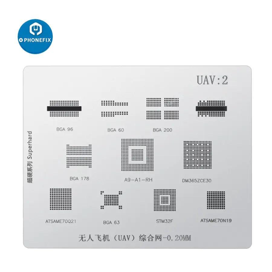Multifunctional UAV BGA Reballing Stencil For Drone Motherboard Repair - Image 2