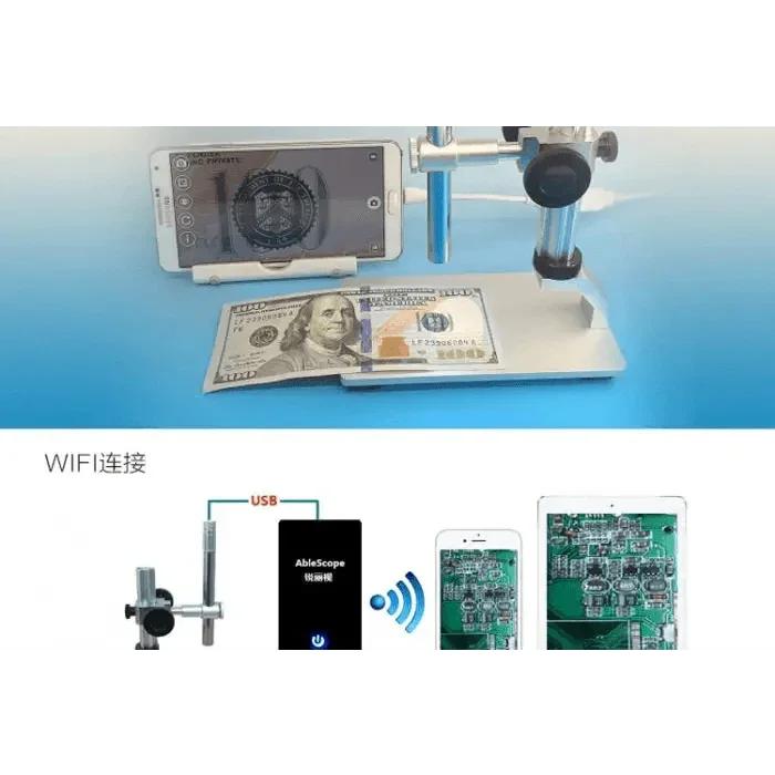 Muti-purpose WIFI microscope endoscope for PCB Inspection Repair - Image 2