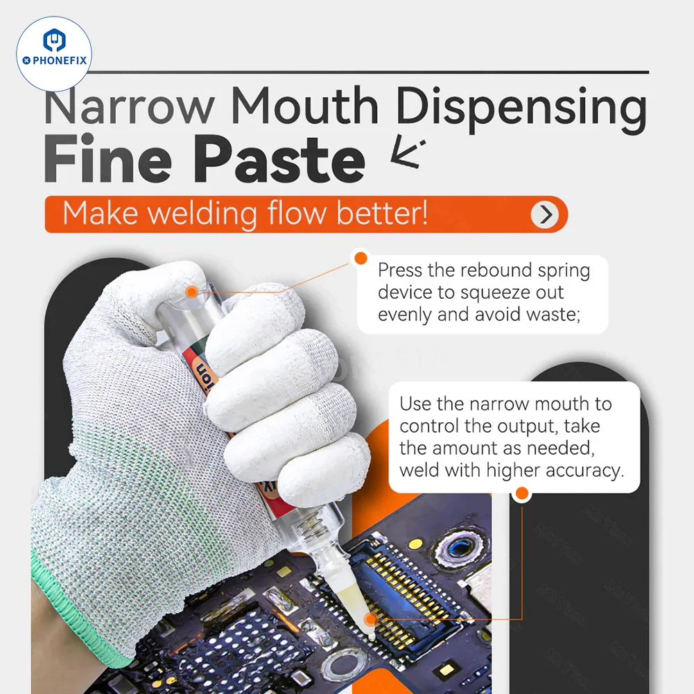 MY-316F Antioxidant Solder Flux Oil Manual Pressing for Phone Repair - Image 2