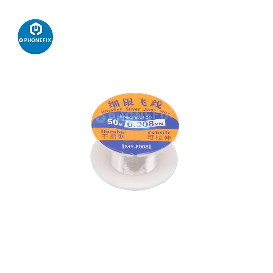 MY-F008 Jump Wire Ultra-fine Silver Wire For Phone Fingerprint Welding Wire - Image 5