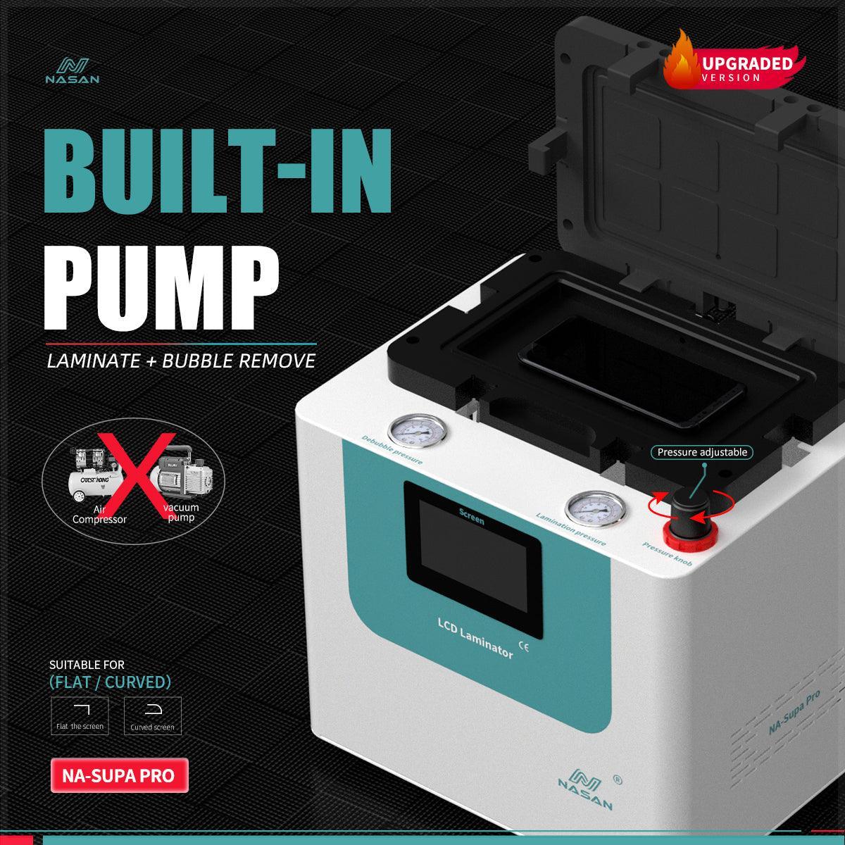 NA-SUPA PRO Built-In Pump LCD Laminate Bubble Remove Machine - Image 4
