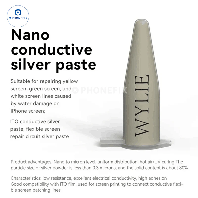 Nano Conductive Silver Paste For iPhone Screen Flex Circuit Repair - Image 10