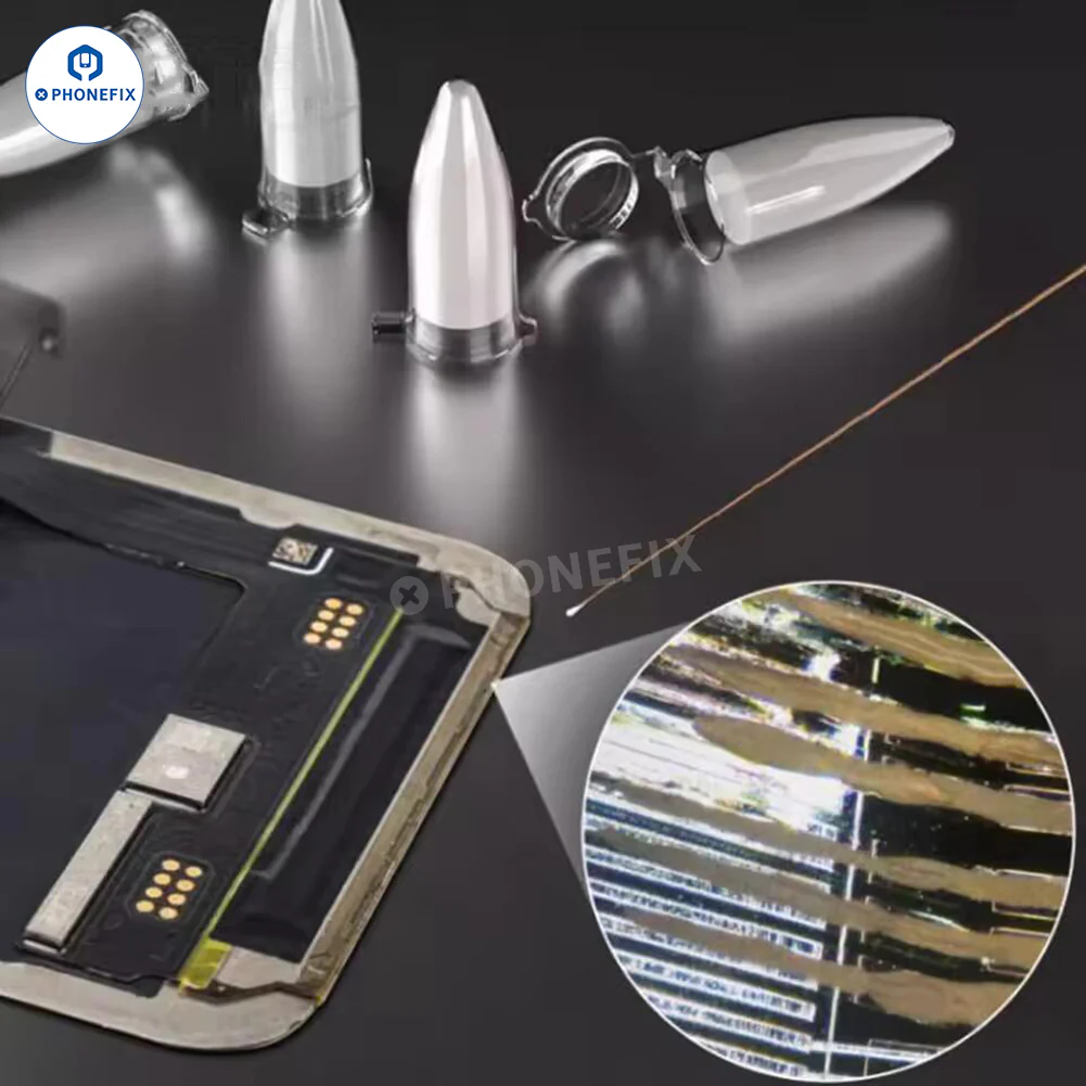 Nano Conductive Silver Paste For iPhone Screen Flex Circuit Repair - Image 2