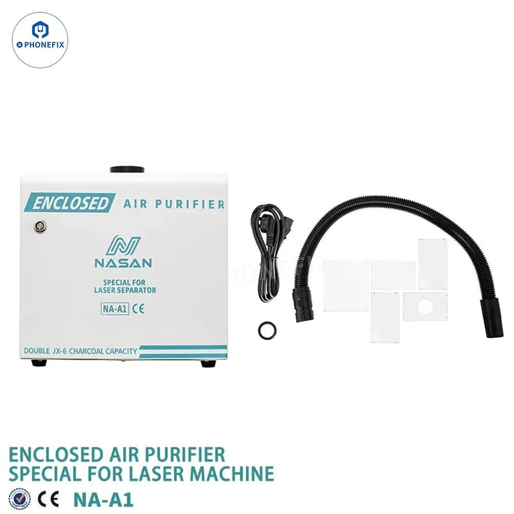 NASAN NA-A1 Laser Fume Extractor Air Purifier With Dust Cover - Image 2