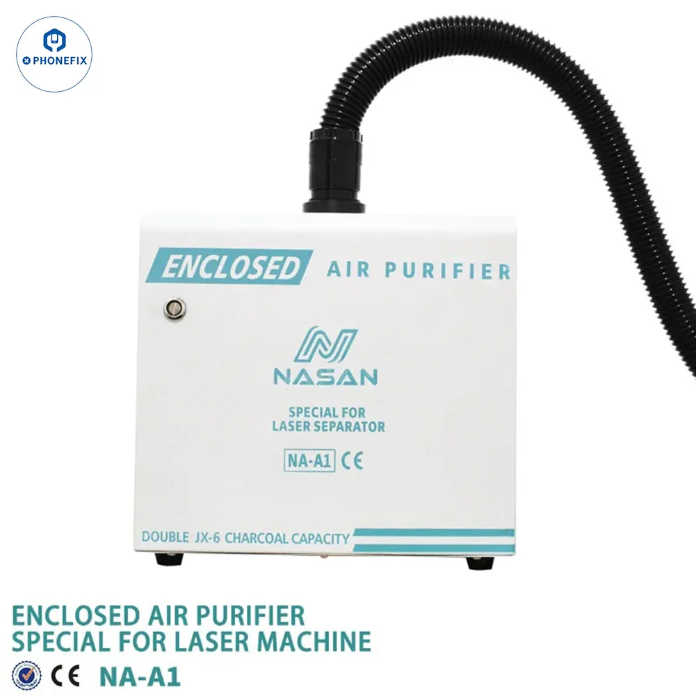 NASAN NA-A1 Laser Fume Extractor Air Purifier With Dust Cover - Image 4