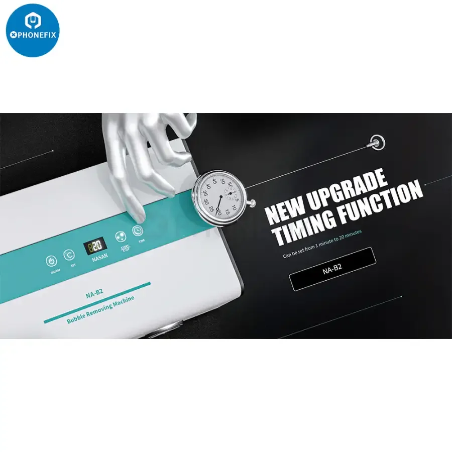 NASAN NA-B2+ Air Bubble Remover for 7 Inches Screen Defoaming - Image 5