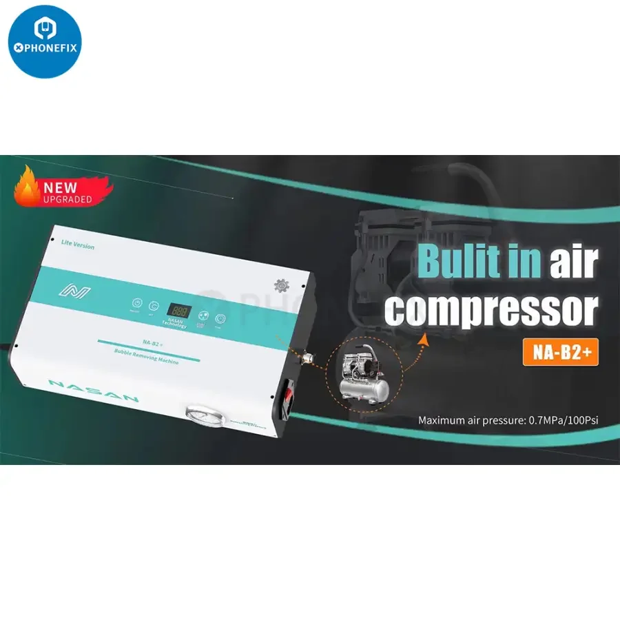NASAN NA-B2+ Air Bubble Remover for 7 Inches Screen Defoaming - Image 8