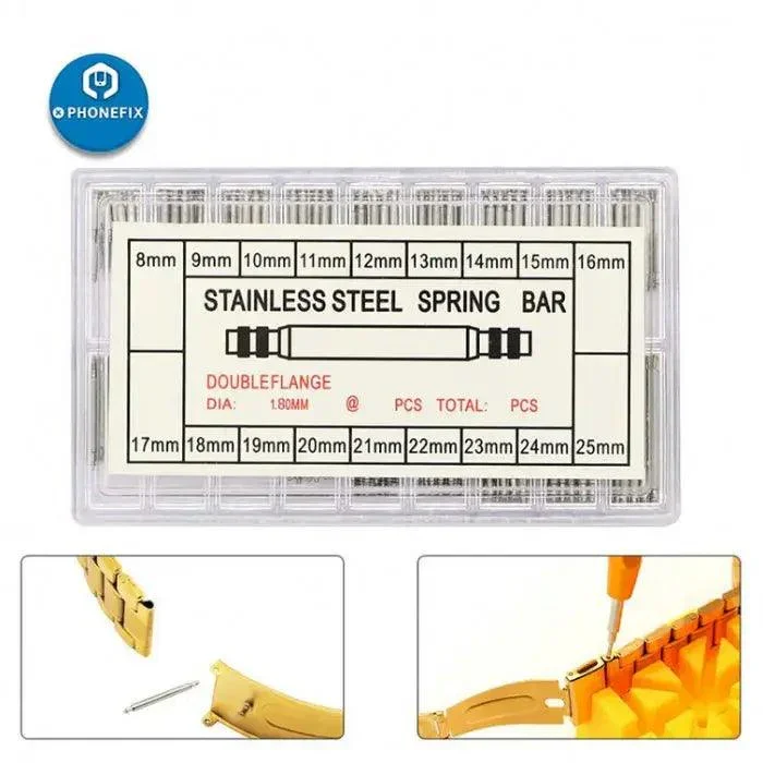 New 8-25mm Watch Band Spring Bars Watch Strap Link Pins Tool Set - Image 6