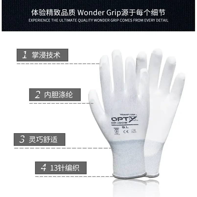 Non-slip Anti Static Safety Gloves With PU Coated - Image 7