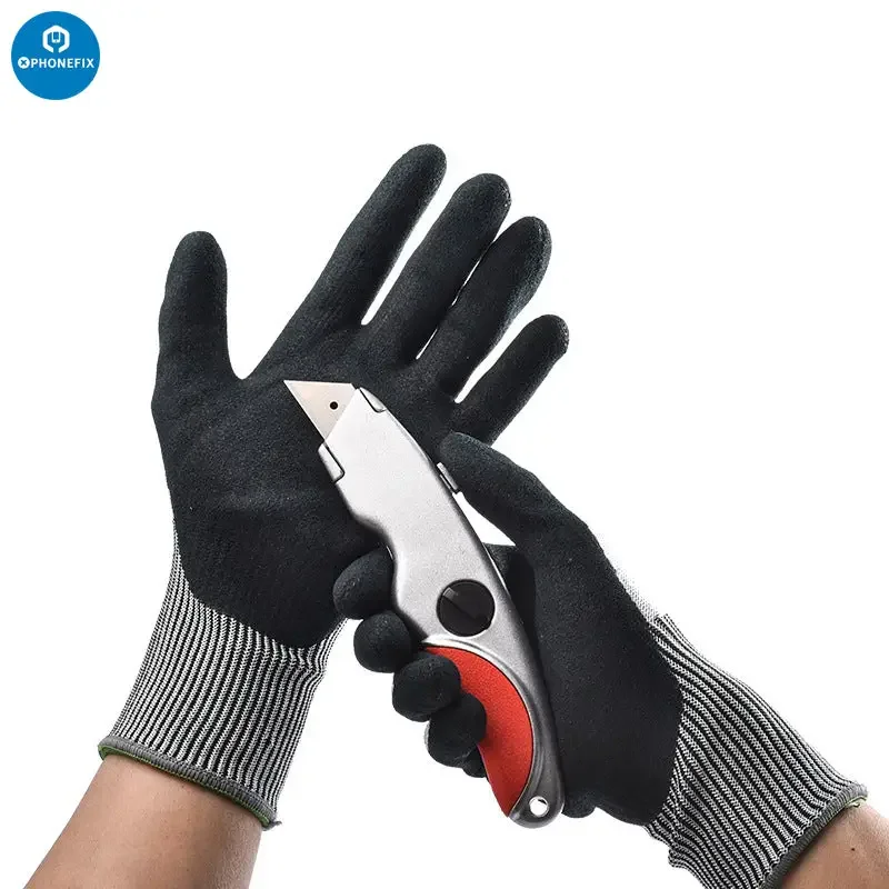 Non Slip Cut Resistant Protective Gloves For Safe Work - Image 4