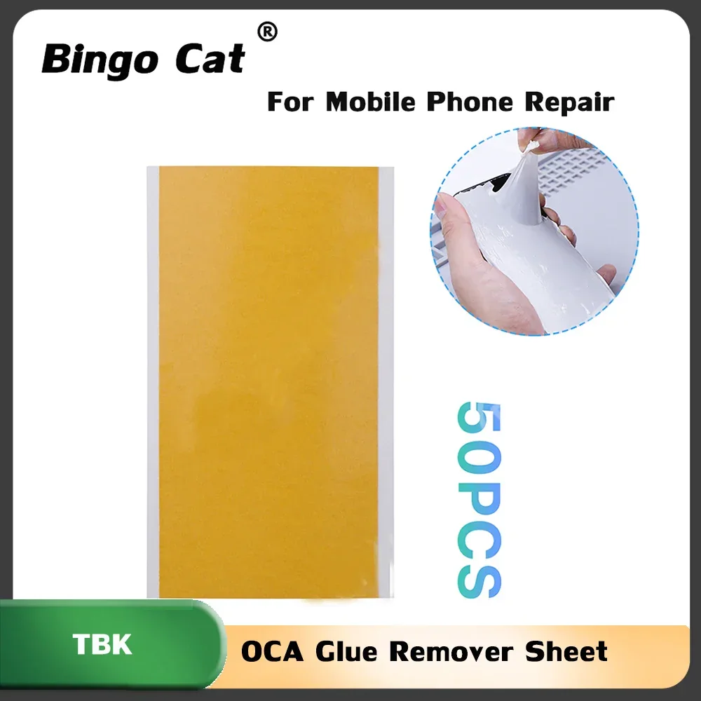 OCA Glue Remover Sticker For iPhone Screen Glass Cleaning Repair - Image 2