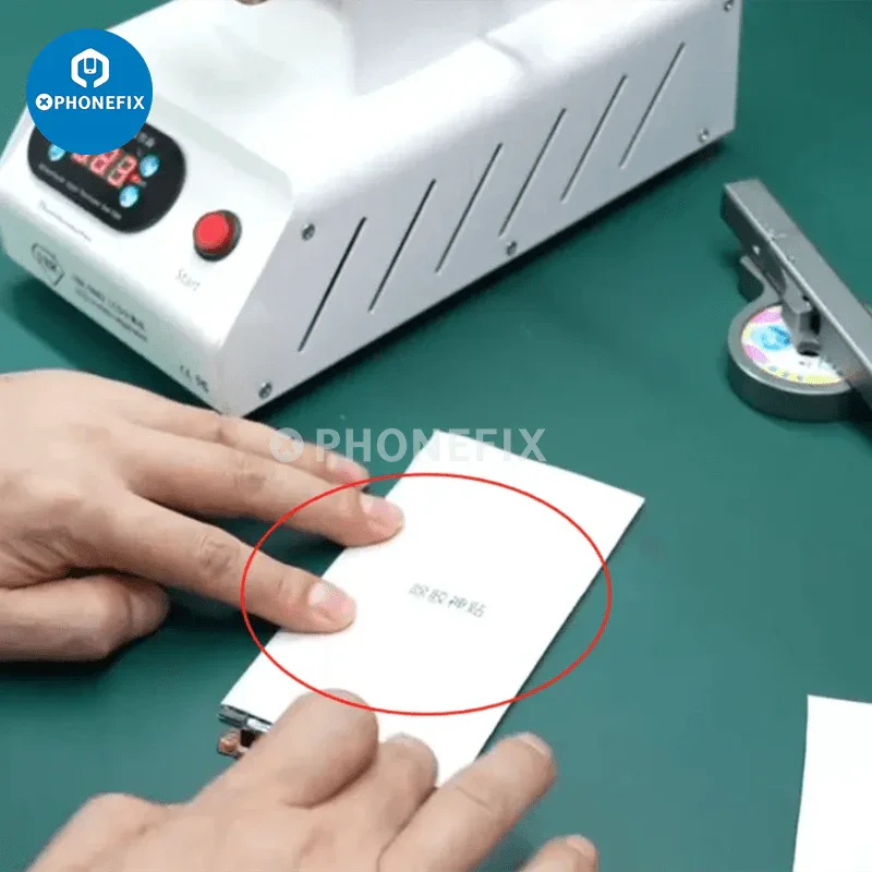 OCA Glue Remover Sticker For iPhone Screen Glass Cleaning Repair - Image 4