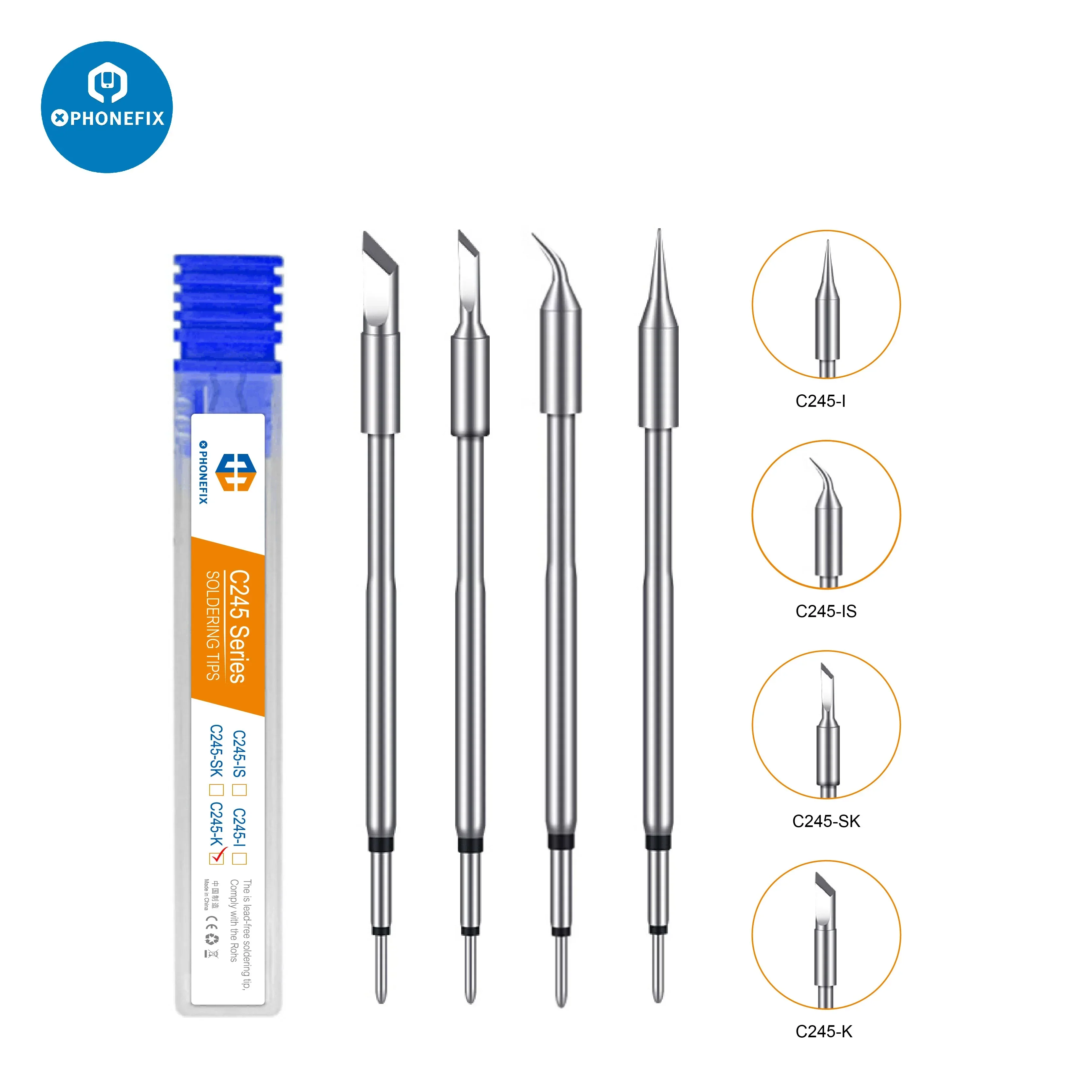OEM C245 Series Soldering Iron Tips For  JBC T245-A Handle - Image 3