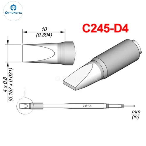 OEM JBC C245 Series Soldering Tips Compatible T245 Handle - Image 11