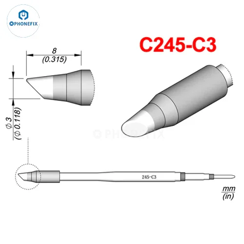 OEM JBC C245 Series Soldering Tips Compatible T245 Handle - Image 14