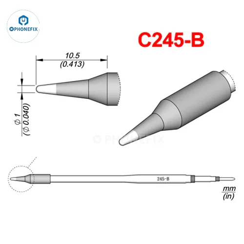 OEM JBC C245 Series Soldering Tips Compatible T245 Handle - Image 17