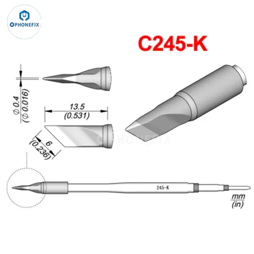 OEM JBC C245 Series Soldering Tips Compatible T245 Handle - Image 21
