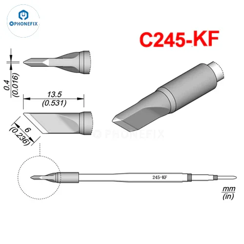 OEM JBC C245 Series Soldering Tips Compatible T245 Handle - Image 22