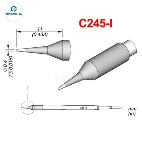 OEM JBC C245 Series Soldering Tips Compatible T245 Handle - Image 4