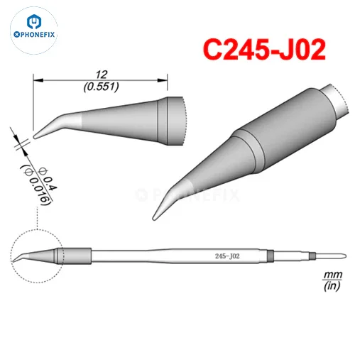 OEM JBC C245 Series Soldering Tips Compatible T245 Handle - Image 7