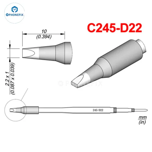 OEM JBC C245 Series Soldering Tips Compatible T245 Handle - Image 9