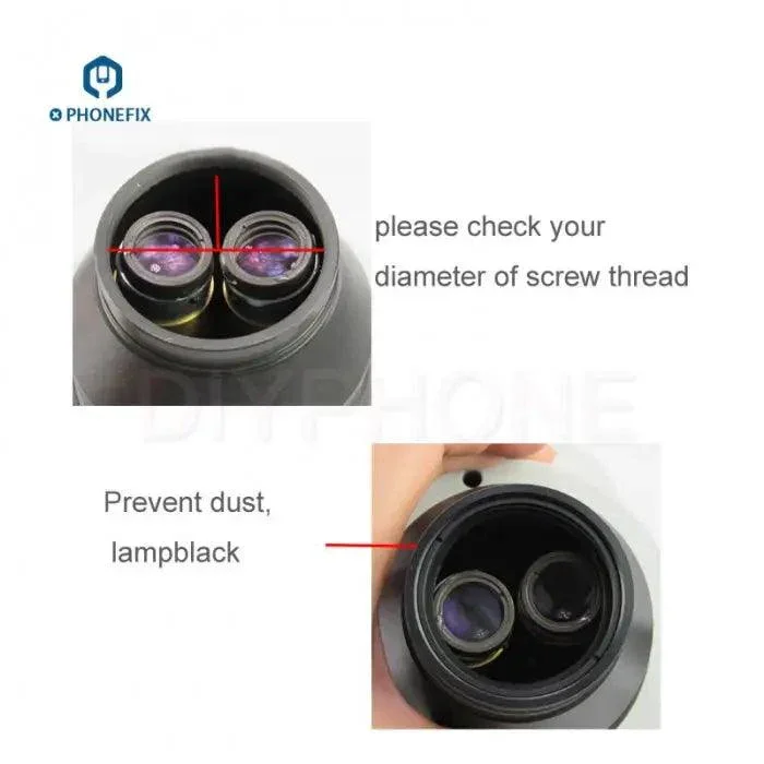 Oil-Proof Dust-Proof Protective Lens Mirror Accessories for Microscope - Image 3