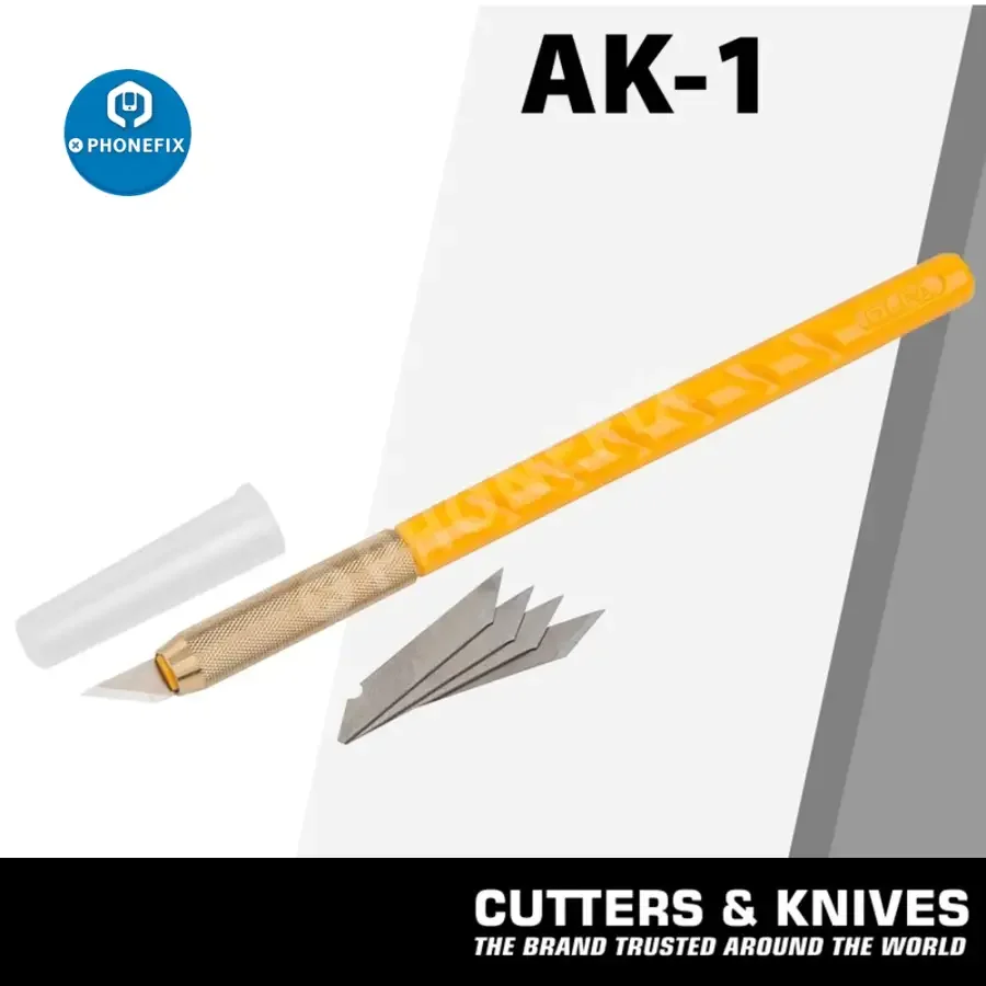 OLFA AK-1 Art Knife Cutter With 25 KB Blades - Image 4