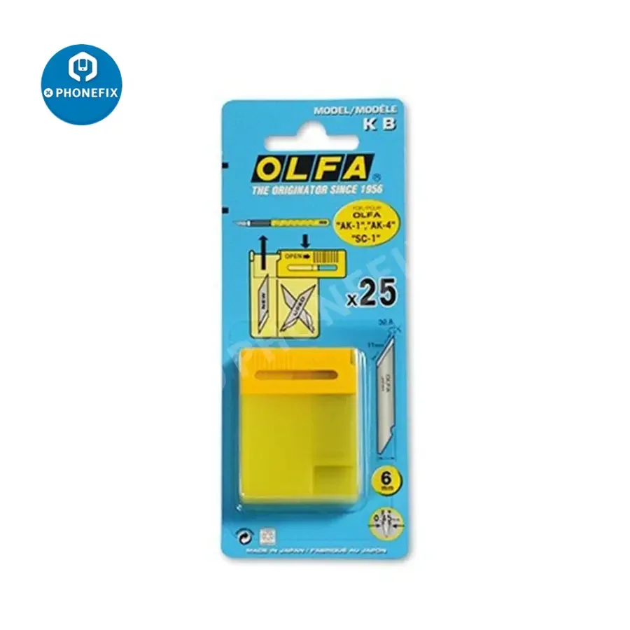OLFA AK-1 Art Knife Cutter With 25 KB Blades - Image 9